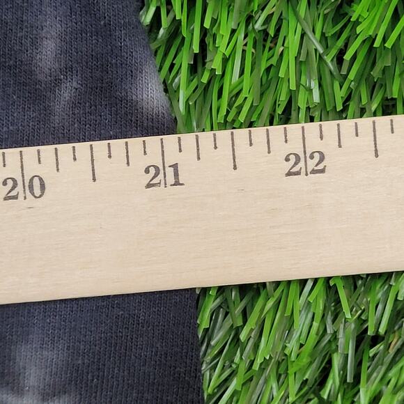 Aaliyah Crop-Top Tie-Dye Shirt Womens Large 21x19 Pop-Art - Picture 10 of 11